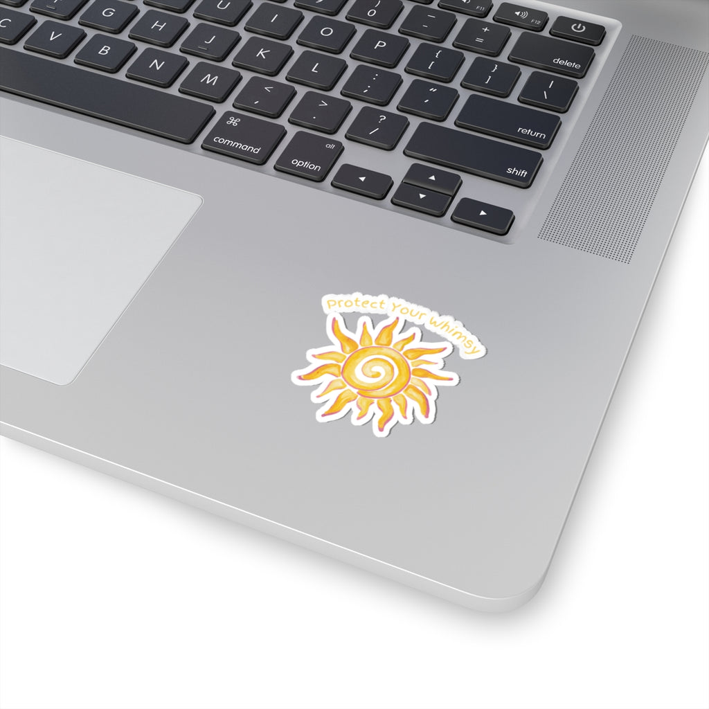 Protect Your Whimsy Sun Sticker — Waterproof