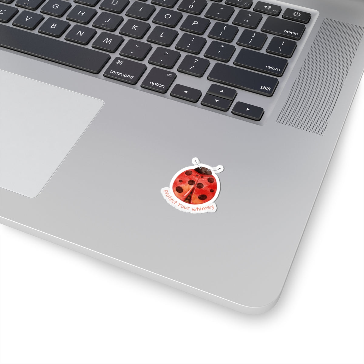 Protect Your Whimsy Ladybug Sticker - Waterproof