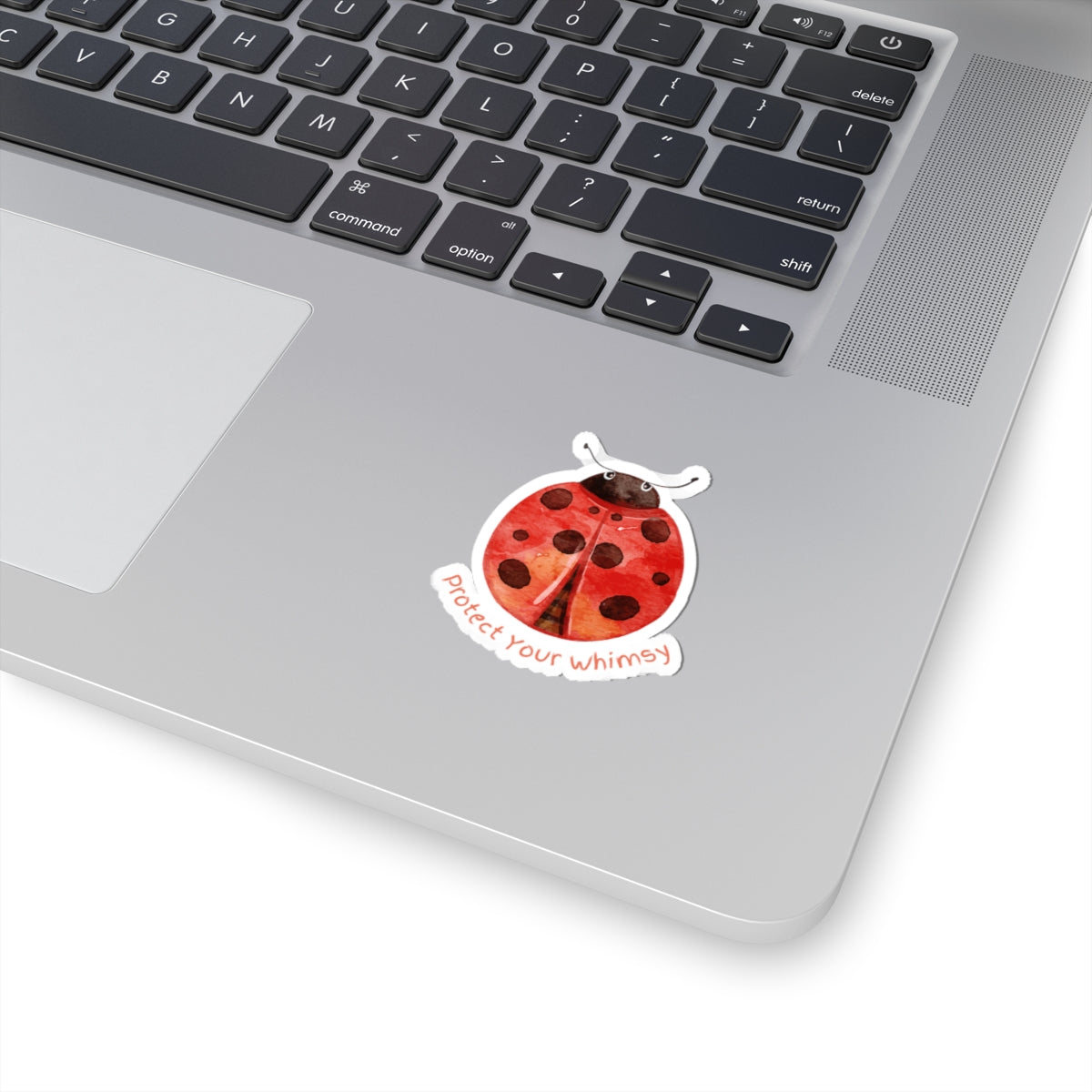 Protect Your Whimsy Ladybug Sticker - Waterproof