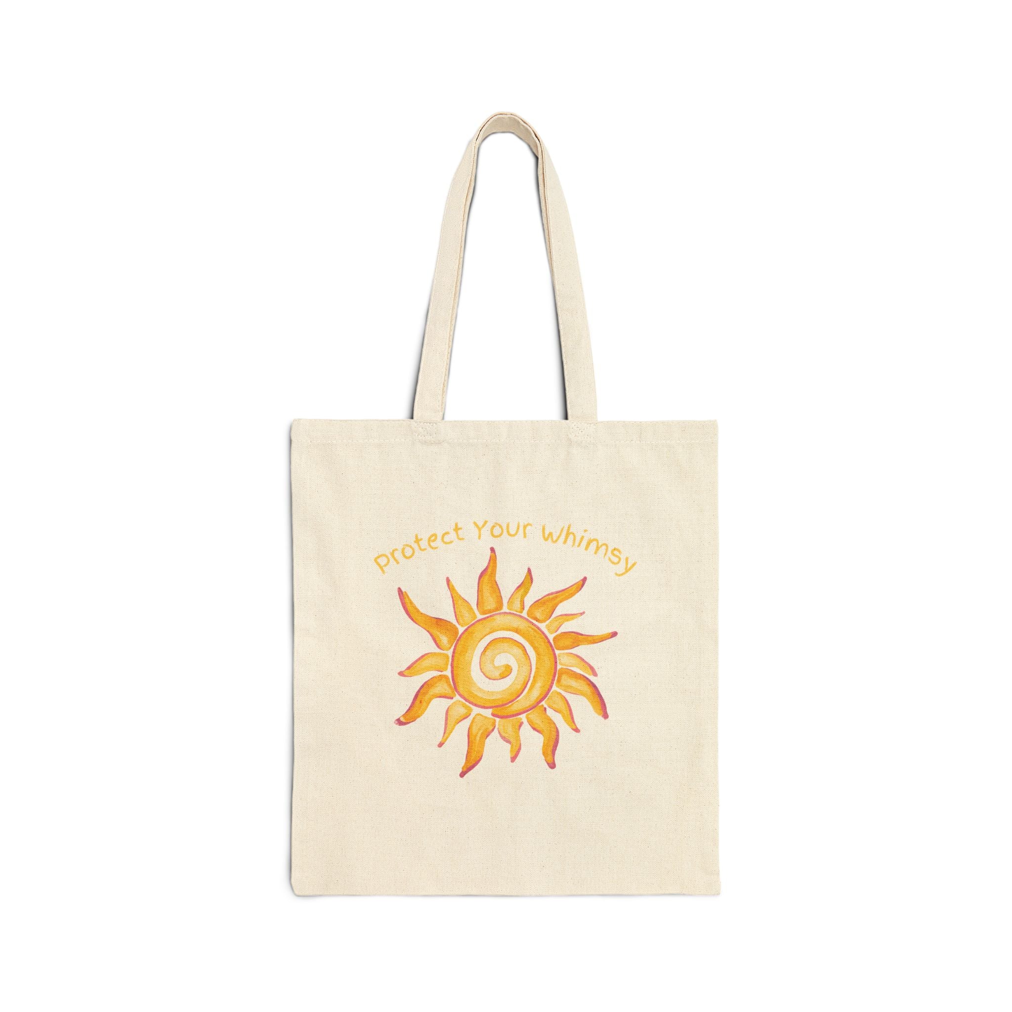 Protect Your Whimsy Canvas Tote Bag