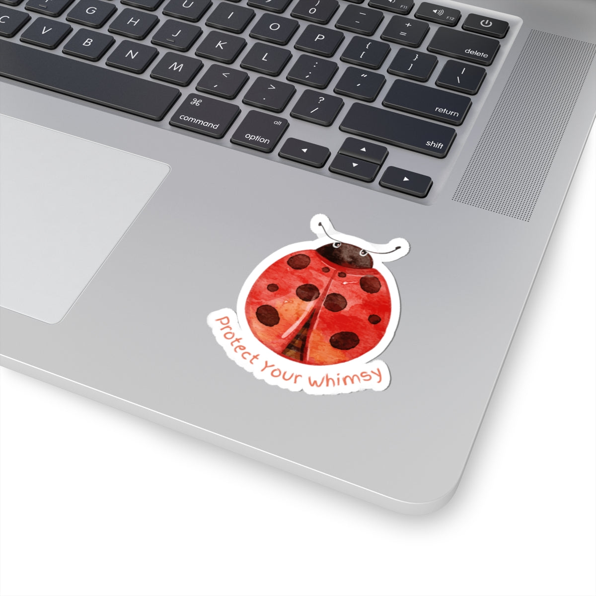 Protect Your Whimsy Ladybug Sticker - Waterproof