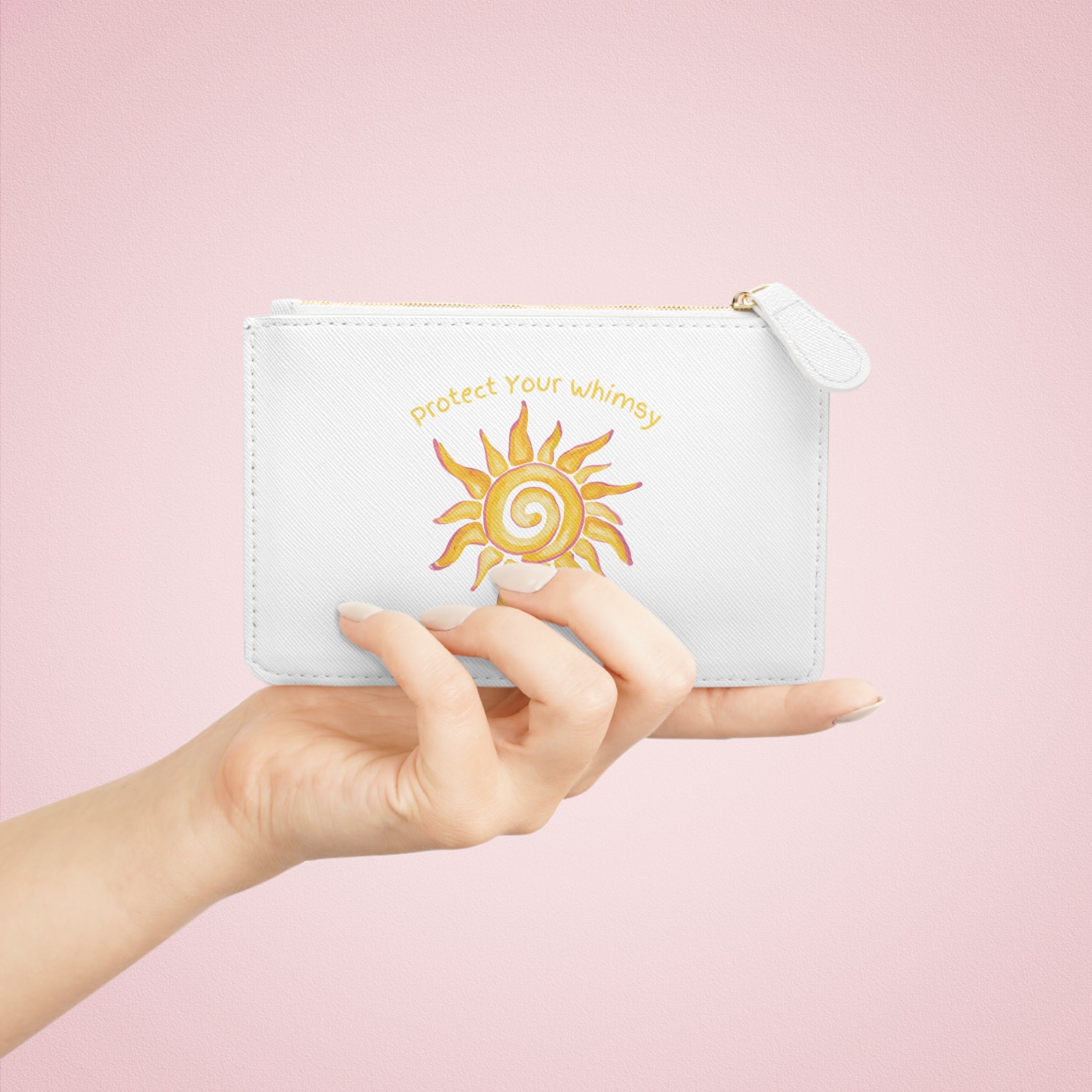 Mini Clutch Bag — "Protect Your Whimsy"