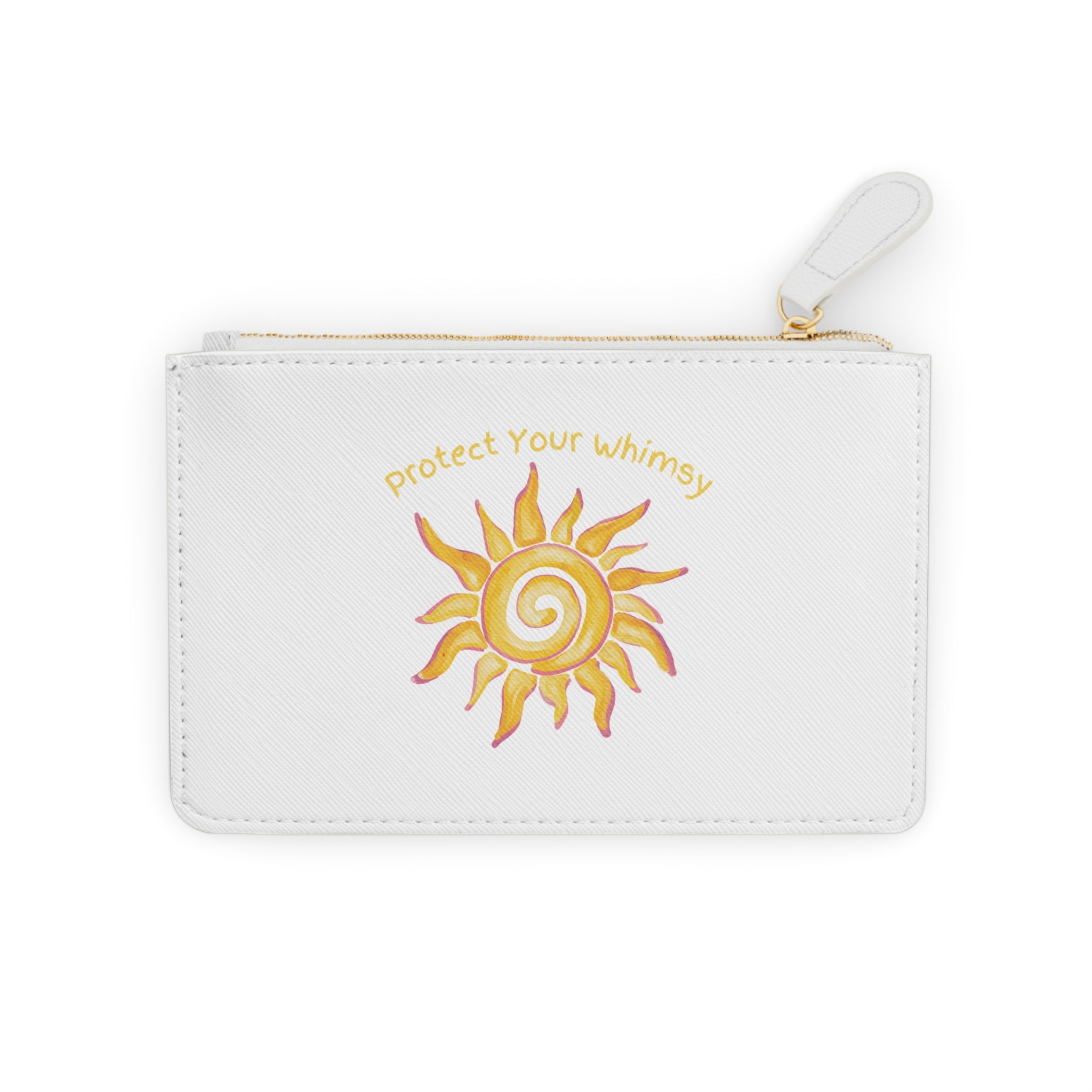 Mini Clutch Bag — "Protect Your Whimsy"