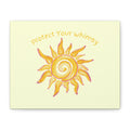 Protect Your Whimsy - Sun Canvas Wall Art