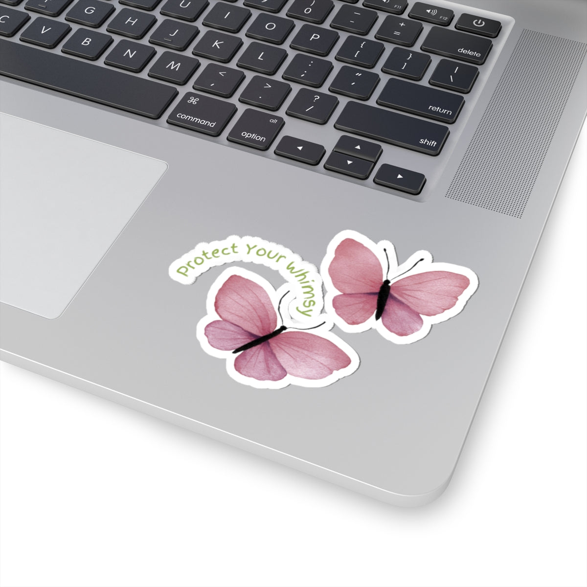 Protect Your Whimsy Butterfly Sticker - Waterproof
