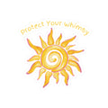 Protect Your Whimsy Sun Sticker — Waterproof