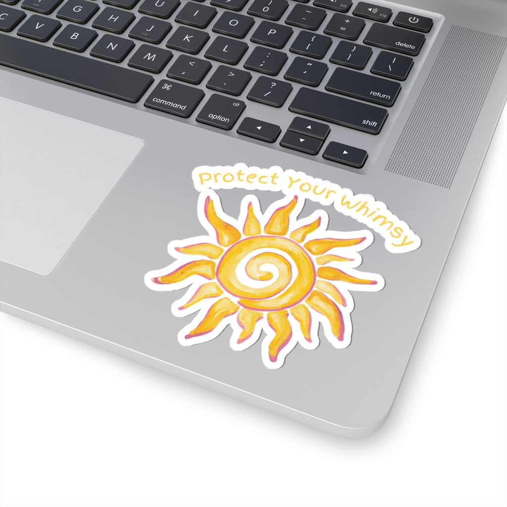 Protect Your Whimsy Sun Sticker — Waterproof